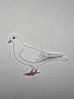 Dove Vinyl Cut Sticker